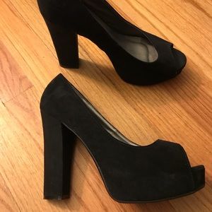 Torrid Size 8 Peep Toe Heels